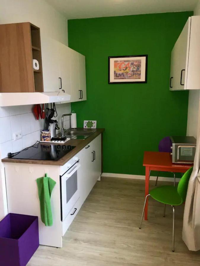 Interaktiv Appartements In Ratingen - Duesseldorferstrasse מראה חיצוני תמונה
